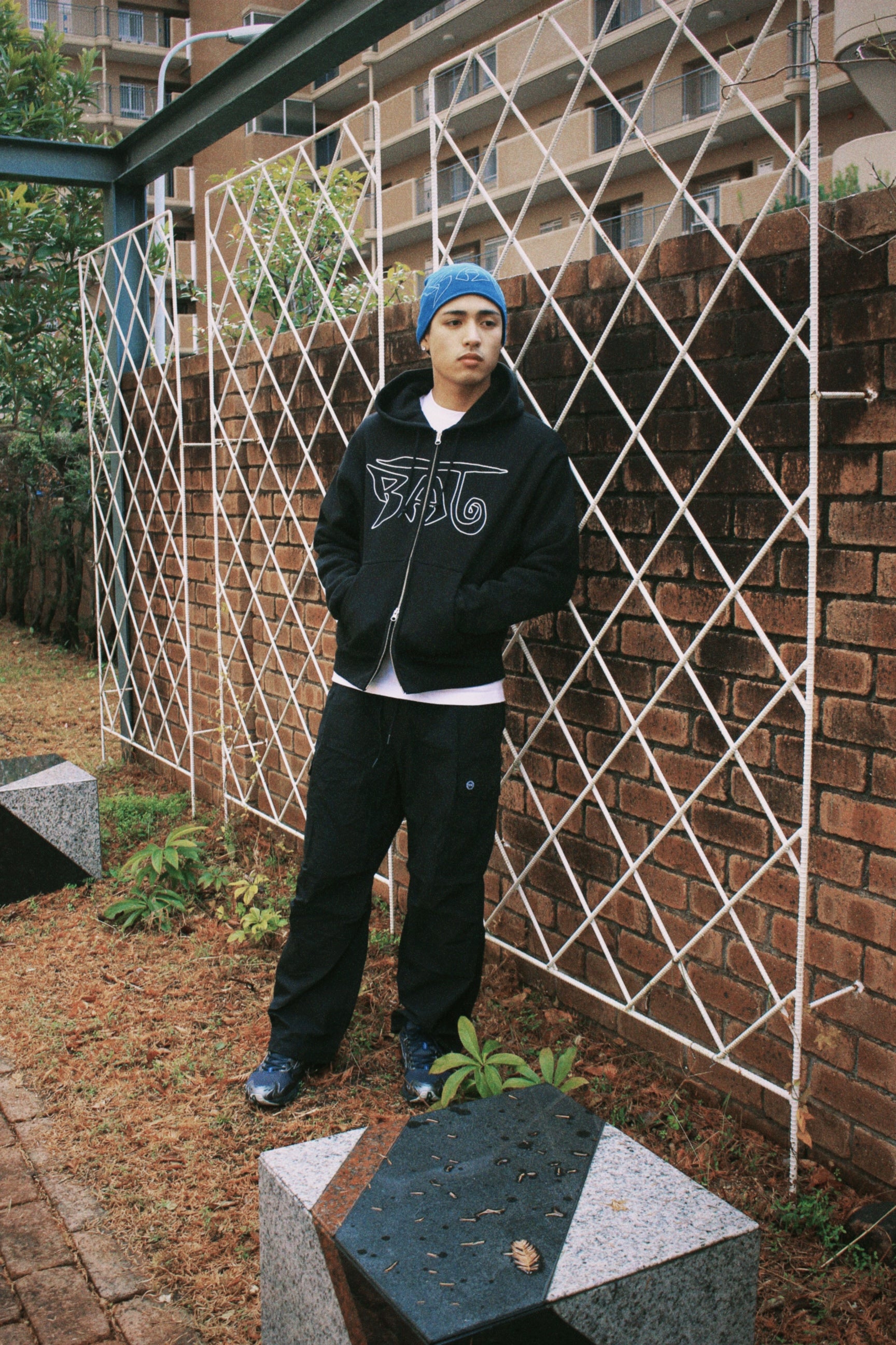 RAT Monogram Zip Hoodie