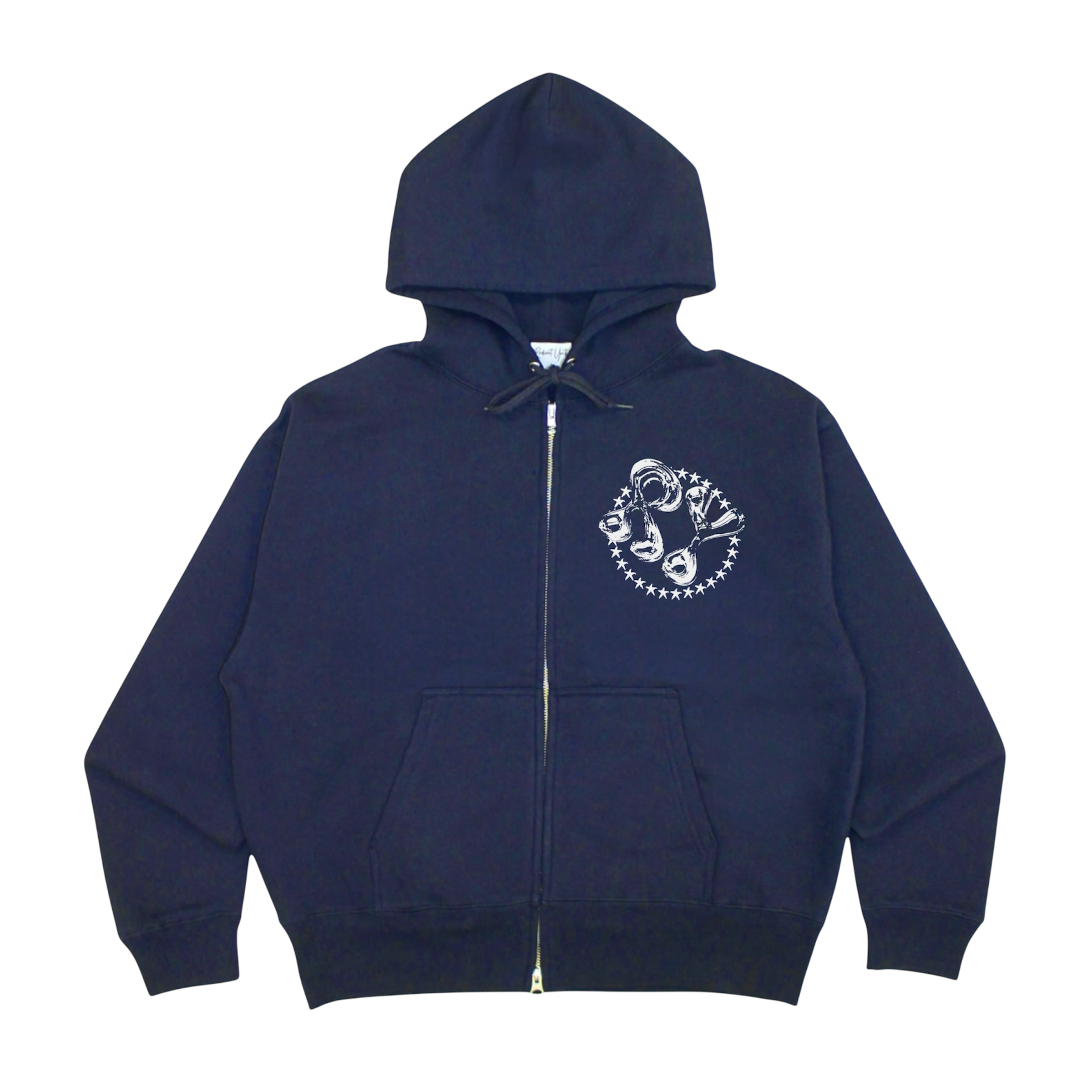 STAR CIRCLE ZIP HOODIE
