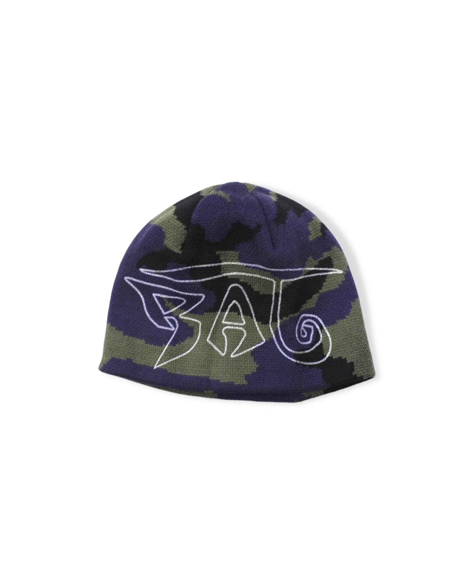 RAT MONOGRAM CAMO KNIT CAP