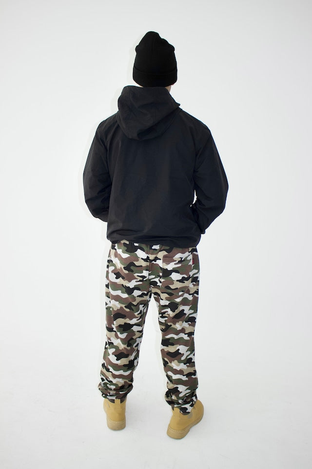 SPARKLE PATCH ANORAK HOODIE