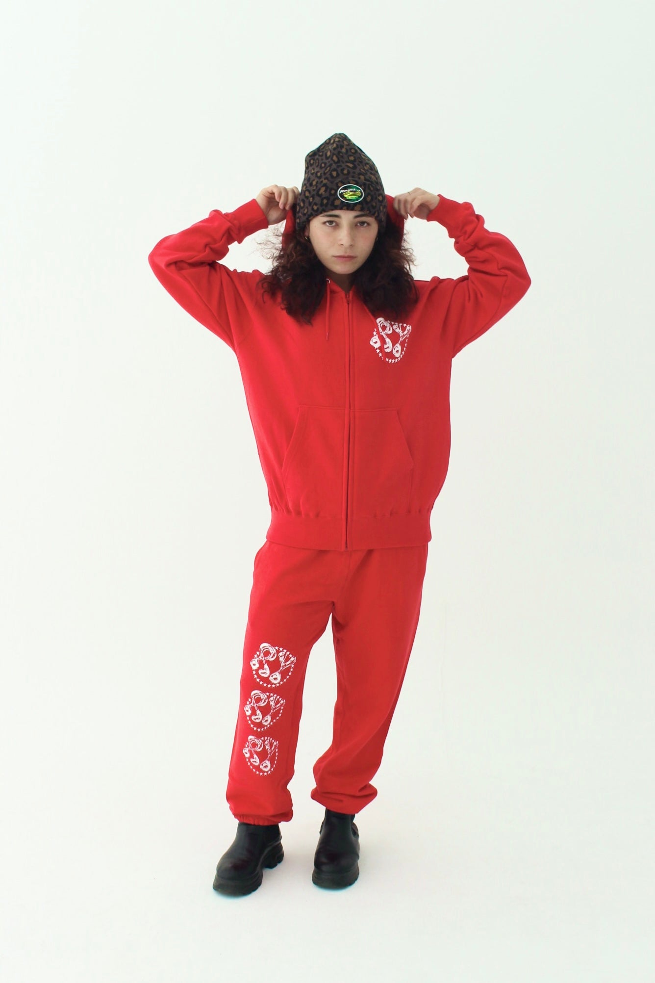 STAR CIRCLE 2 ZIP HOODIE