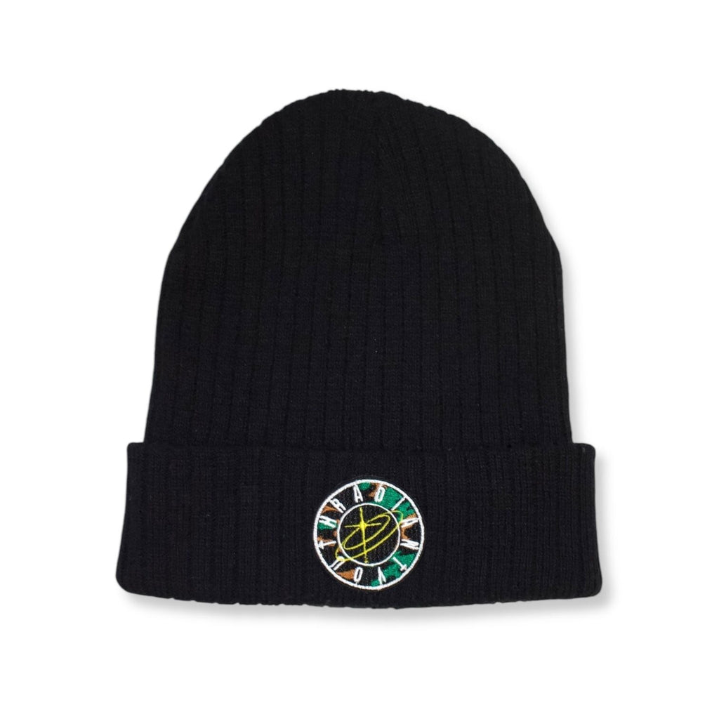 SPARKLE PATCH KNIT CAP