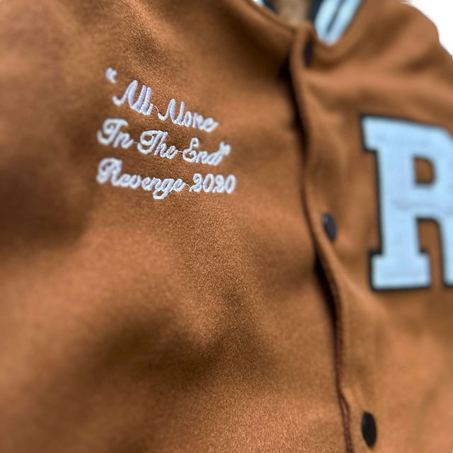 R LOGO STADIUM JACKET