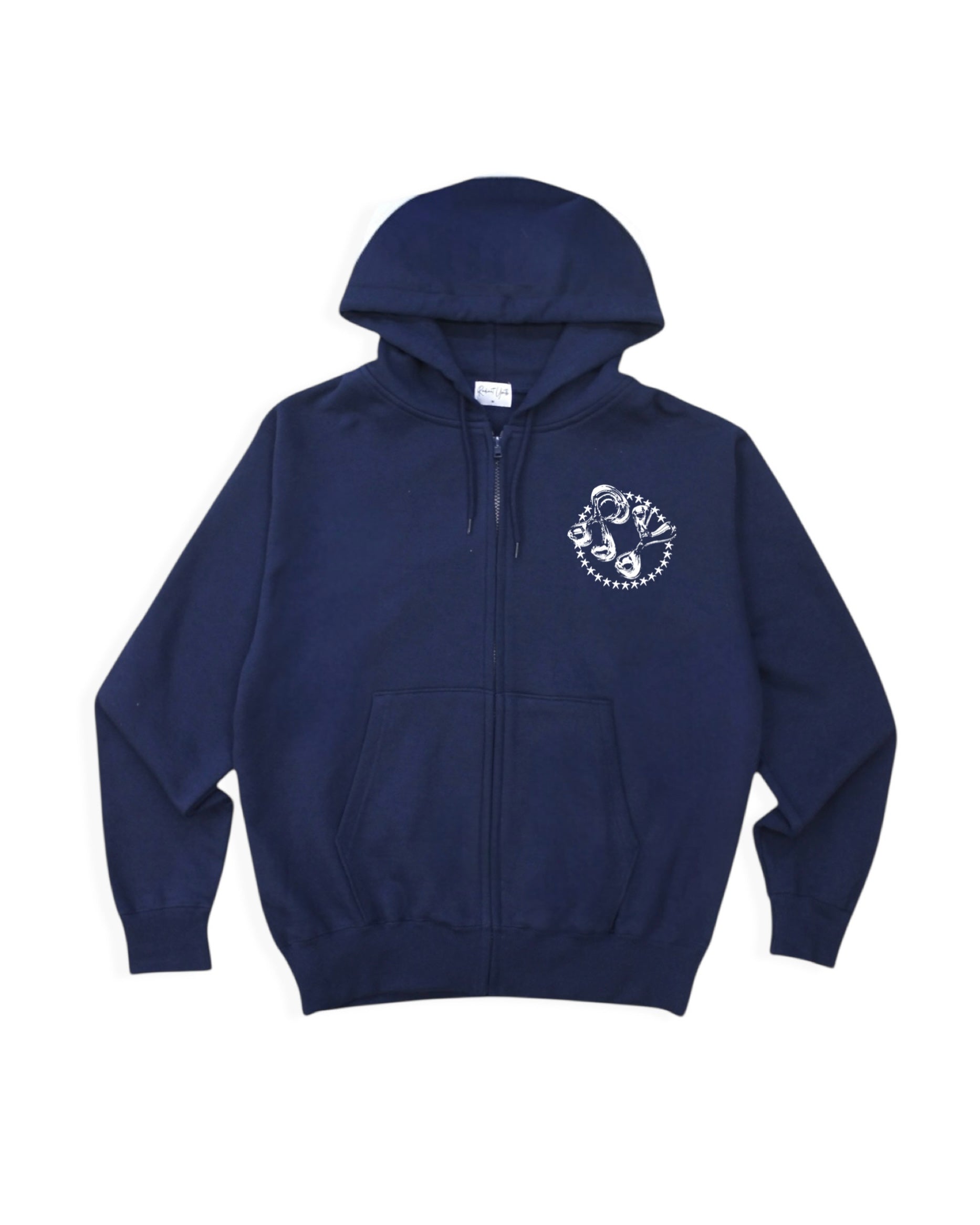 STAR CIRCLE 2 ZIP HOODIE