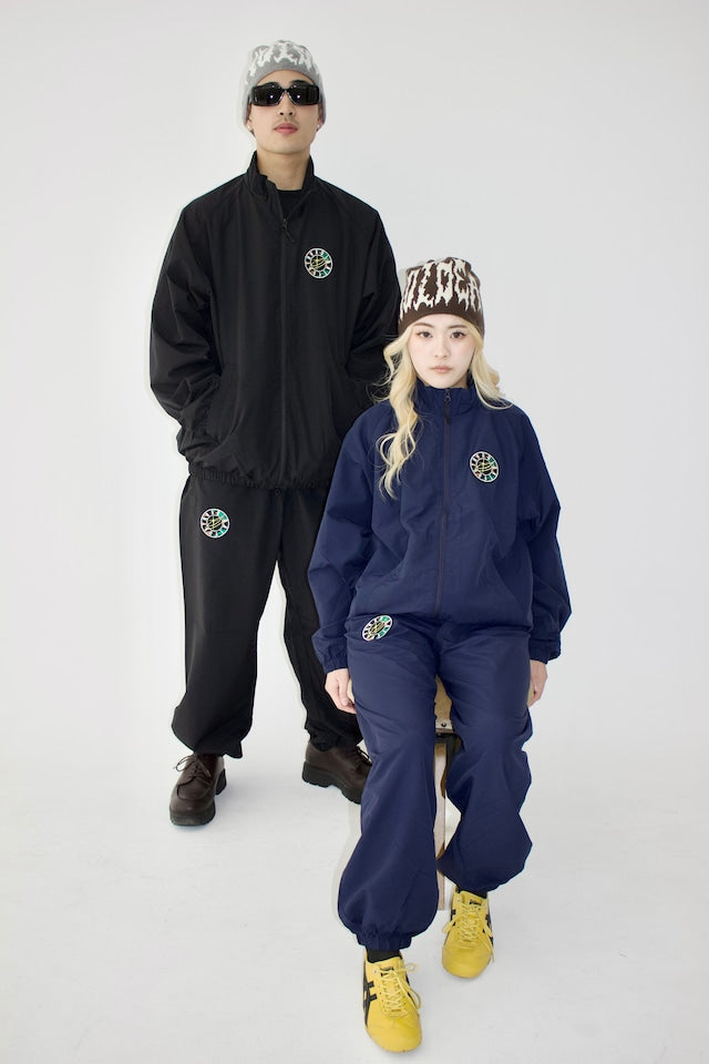 SPARKLE PATCH NYLON PANTS