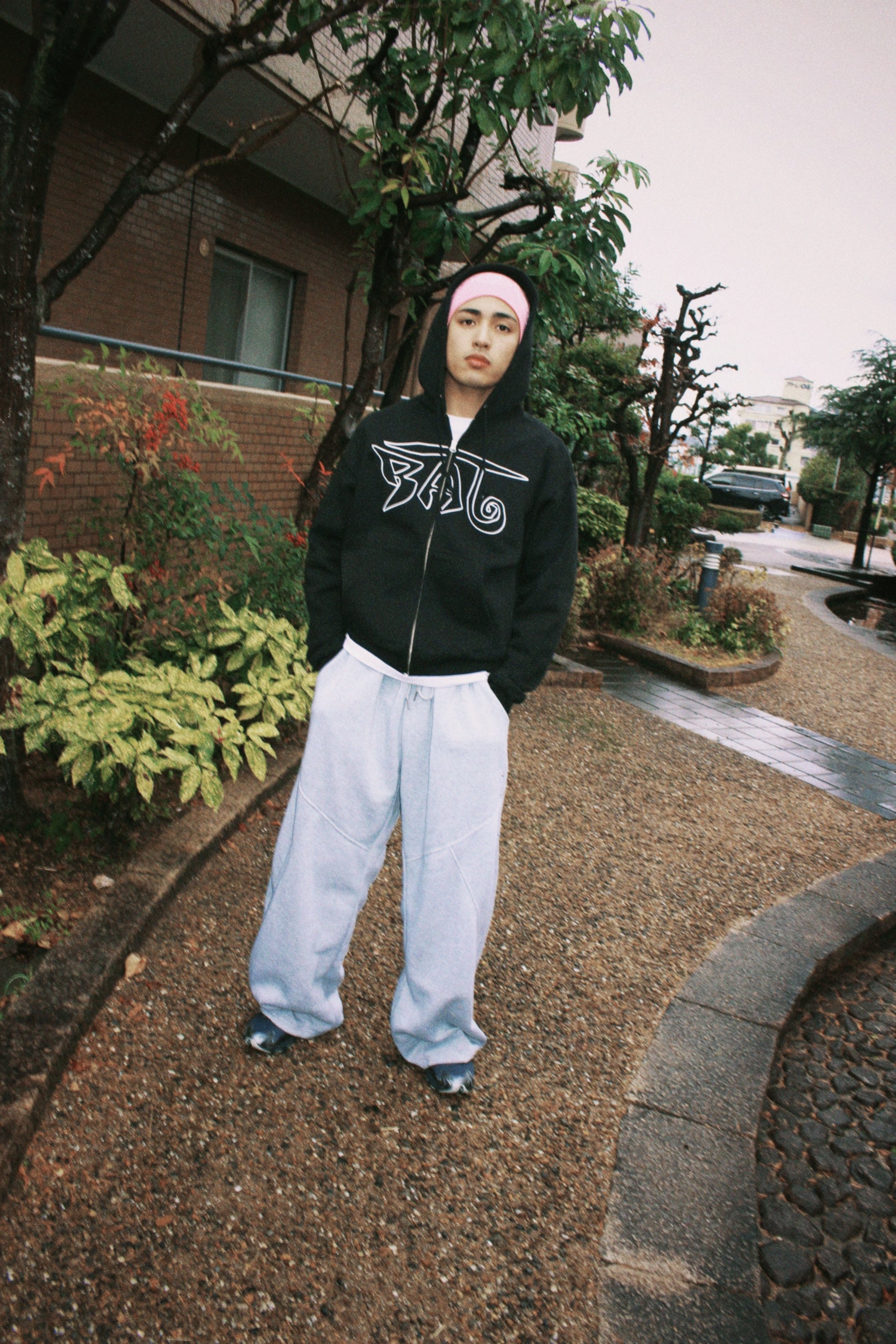 RAT Monogram Zip Hoodie