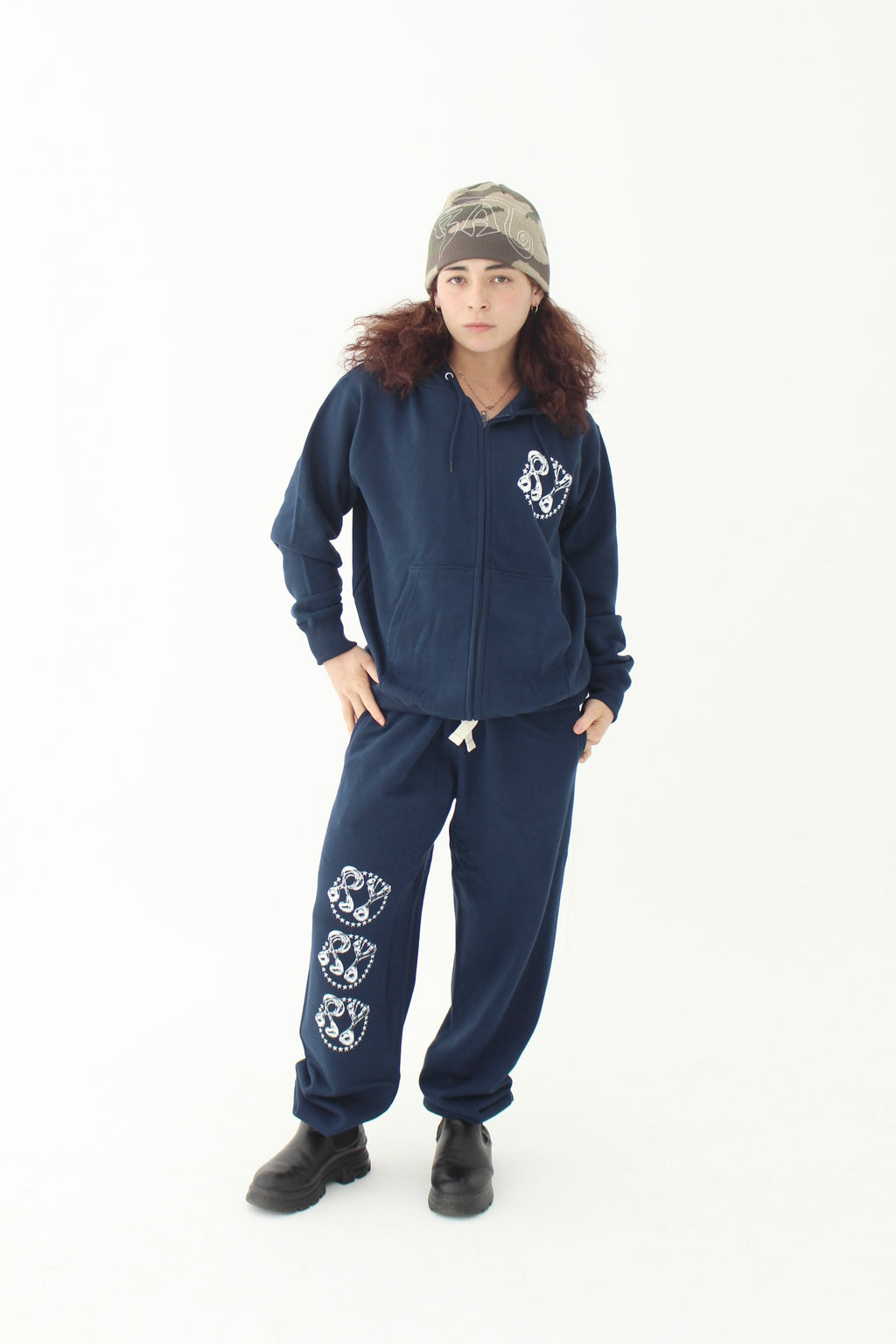 STAR CIRCLE 2 ZIP HOODIE