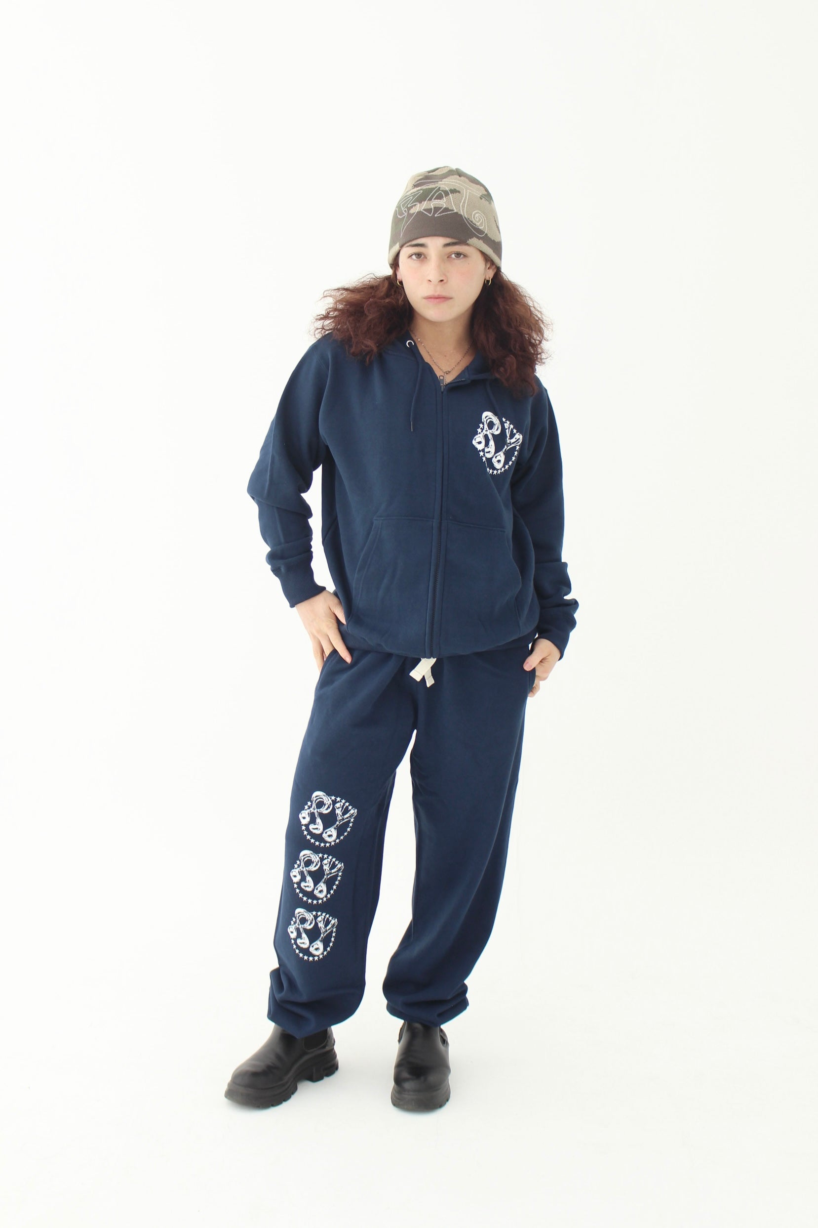 STAR CIRCLE 2 ZIP HOODIE