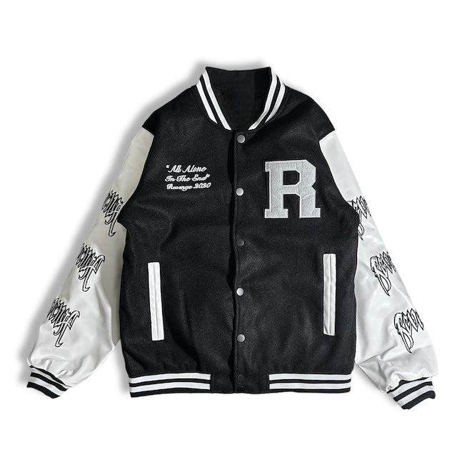 R LOGO STADIUM JACKET