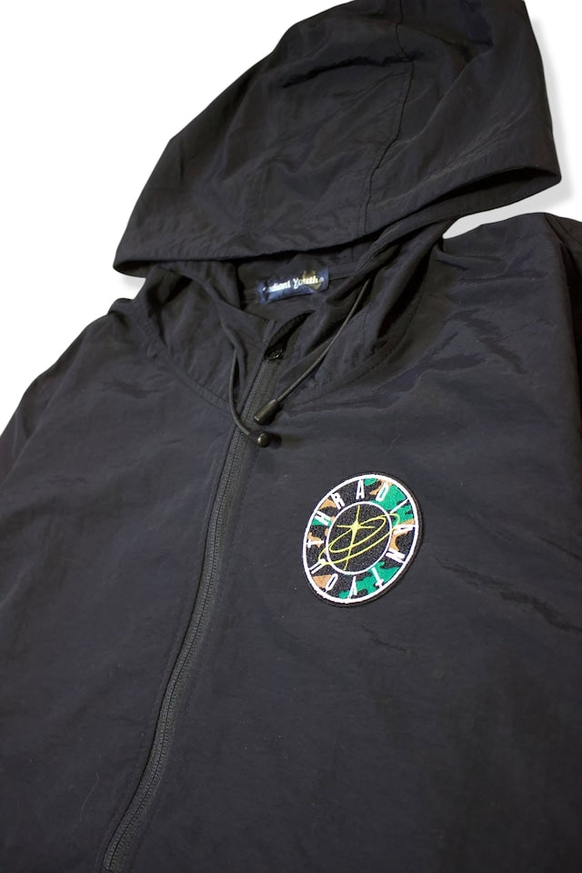 SPARKLE PATCH ANORAK HOODIE