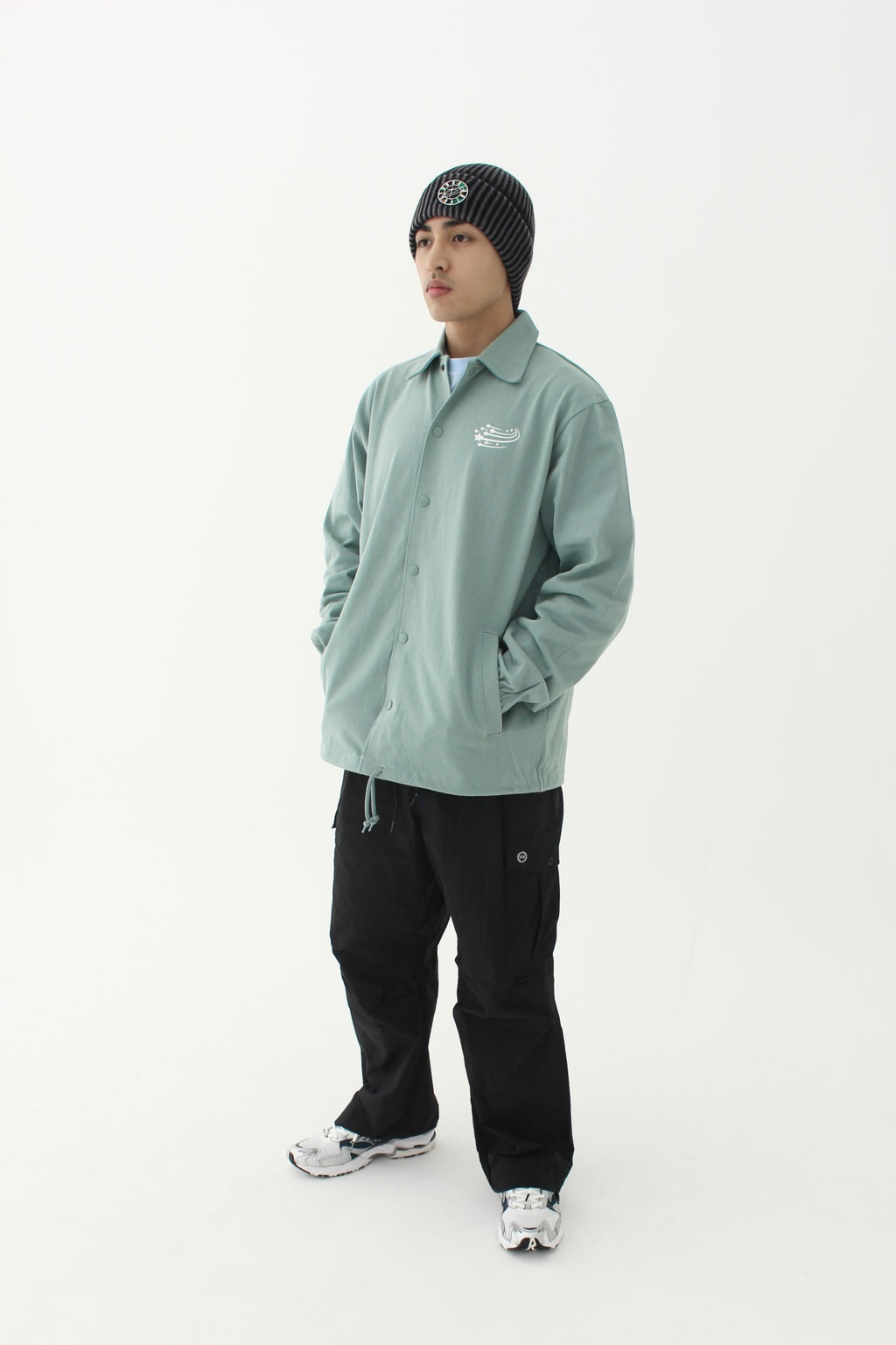 SPARKLE PATCH KNIT CAP