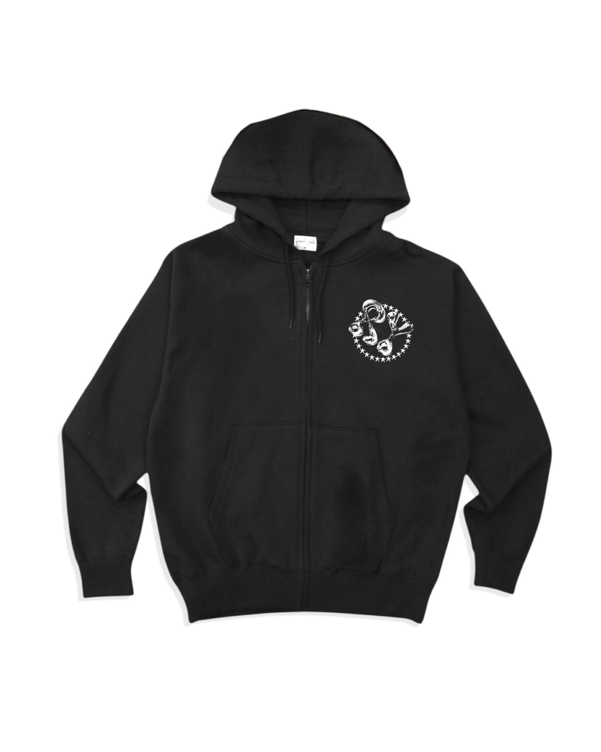 STAR CIRCLE 2 ZIP HOODIE