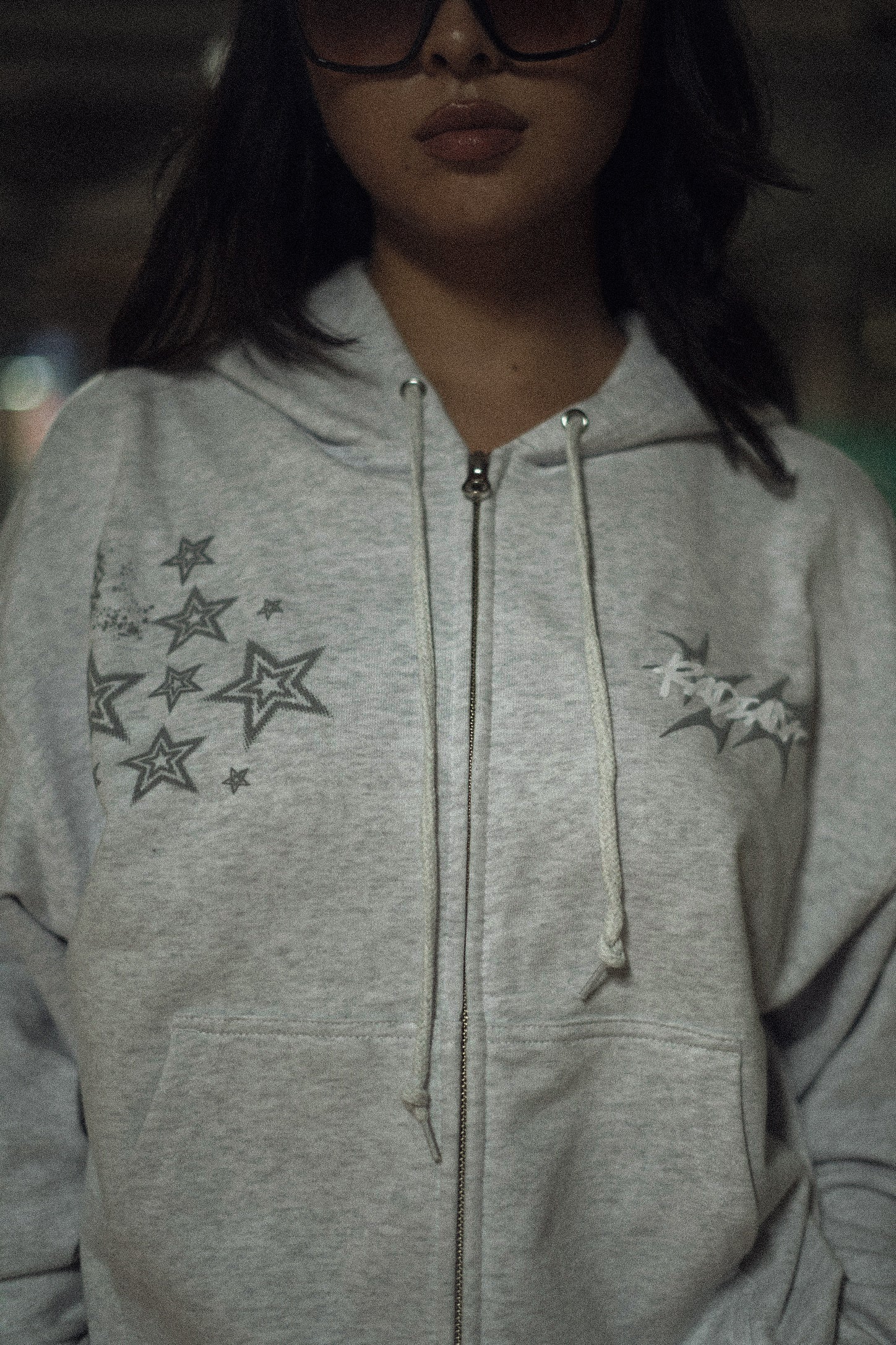 Broken Star Zip Hoodie