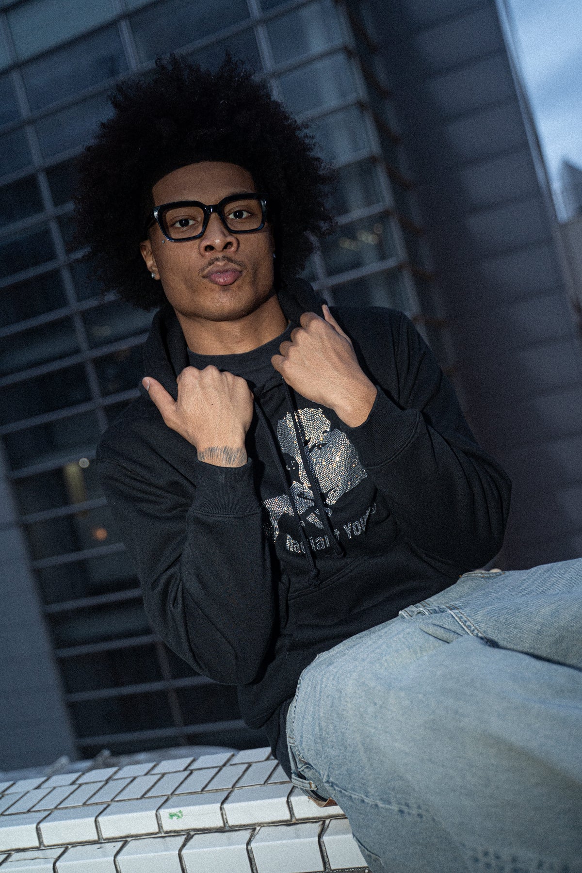 24 Face Stone Hoodie