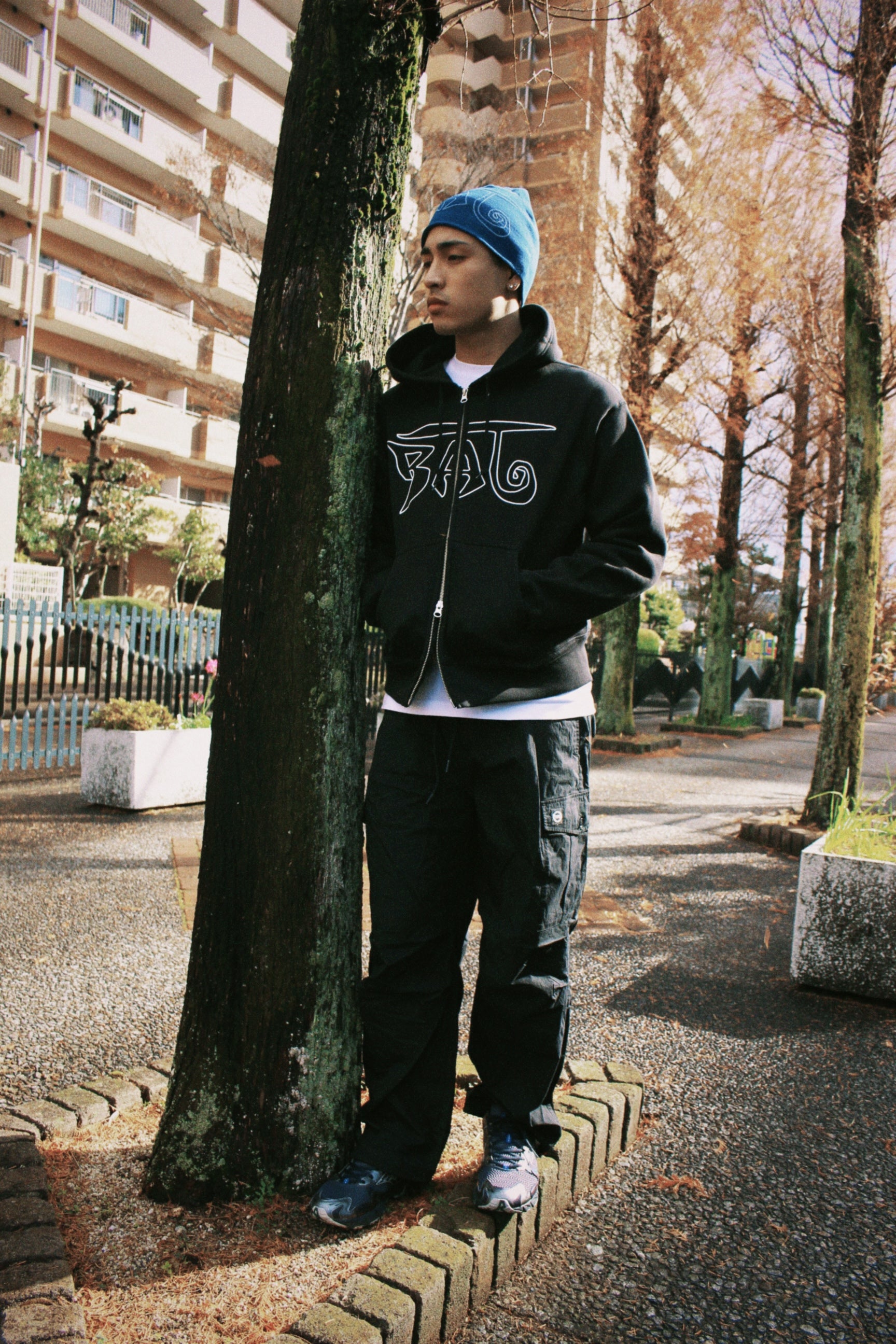 RAT Monogram Zip Hoodie