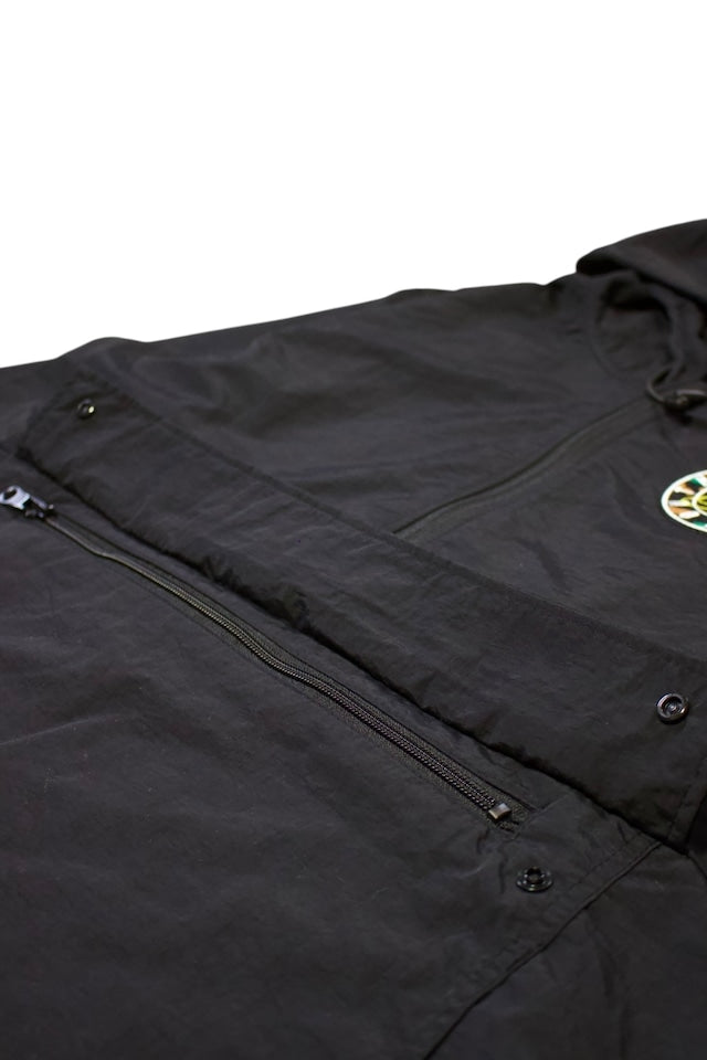 SPARKLE PATCH ANORAK HOODIE