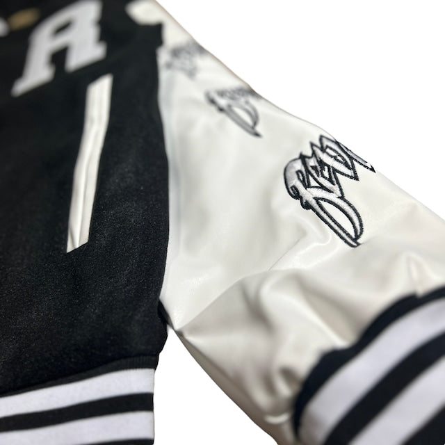 R LOGO STADIUM JACKET