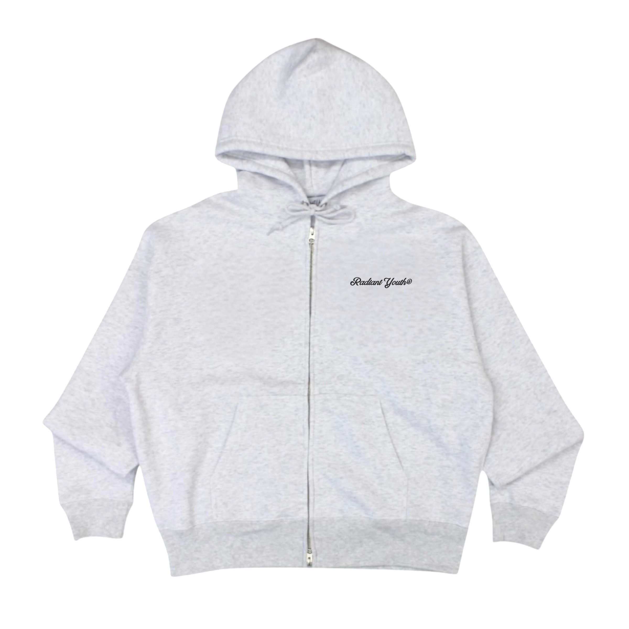 BASIC LOGO ZIP HOODIE