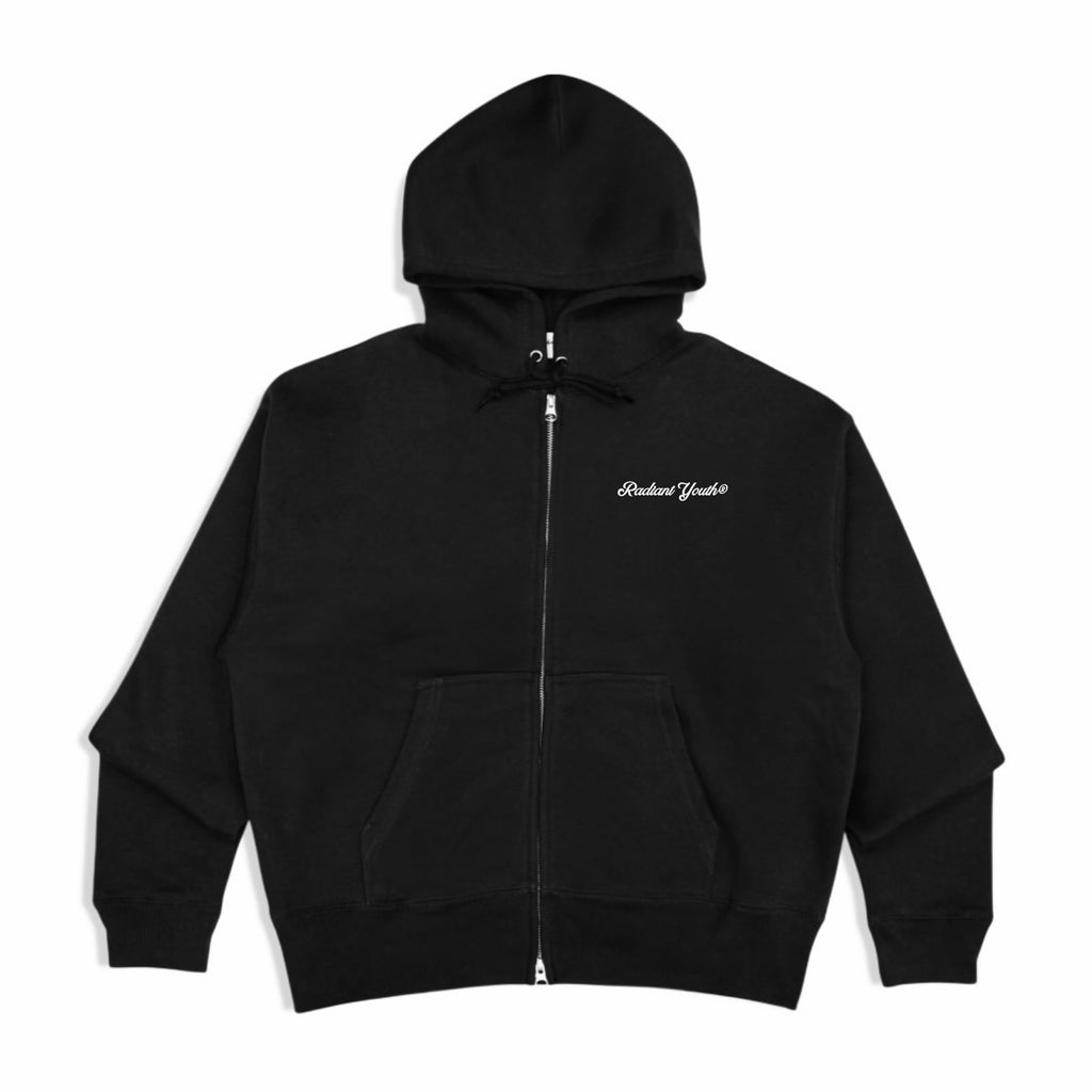 BASIC LOGO ZIP HOODIE