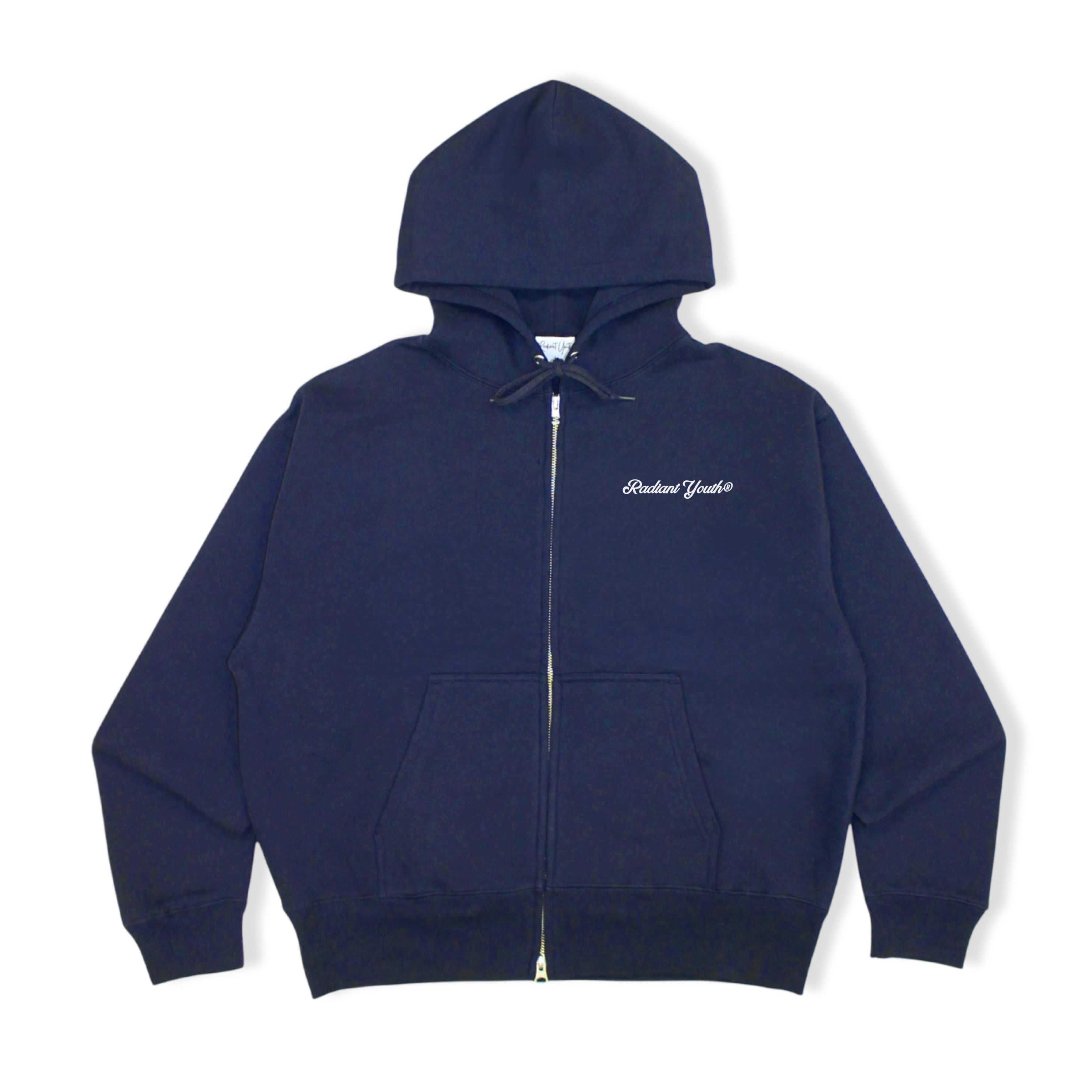 BASIC LOGO ZIP HOODIE