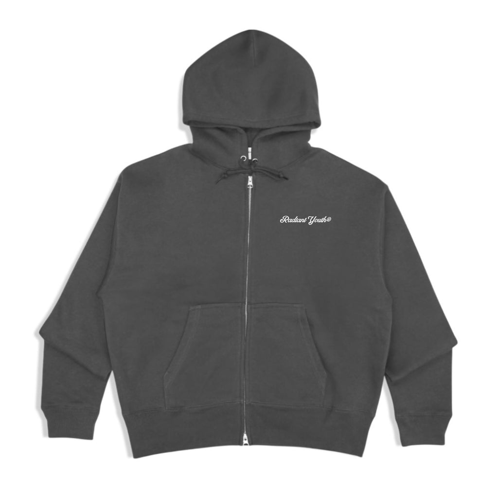 BASIC LOGO ZIP HOODIE