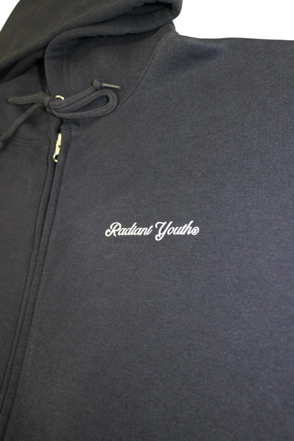 BASIC LOGO ZIP HOODIE