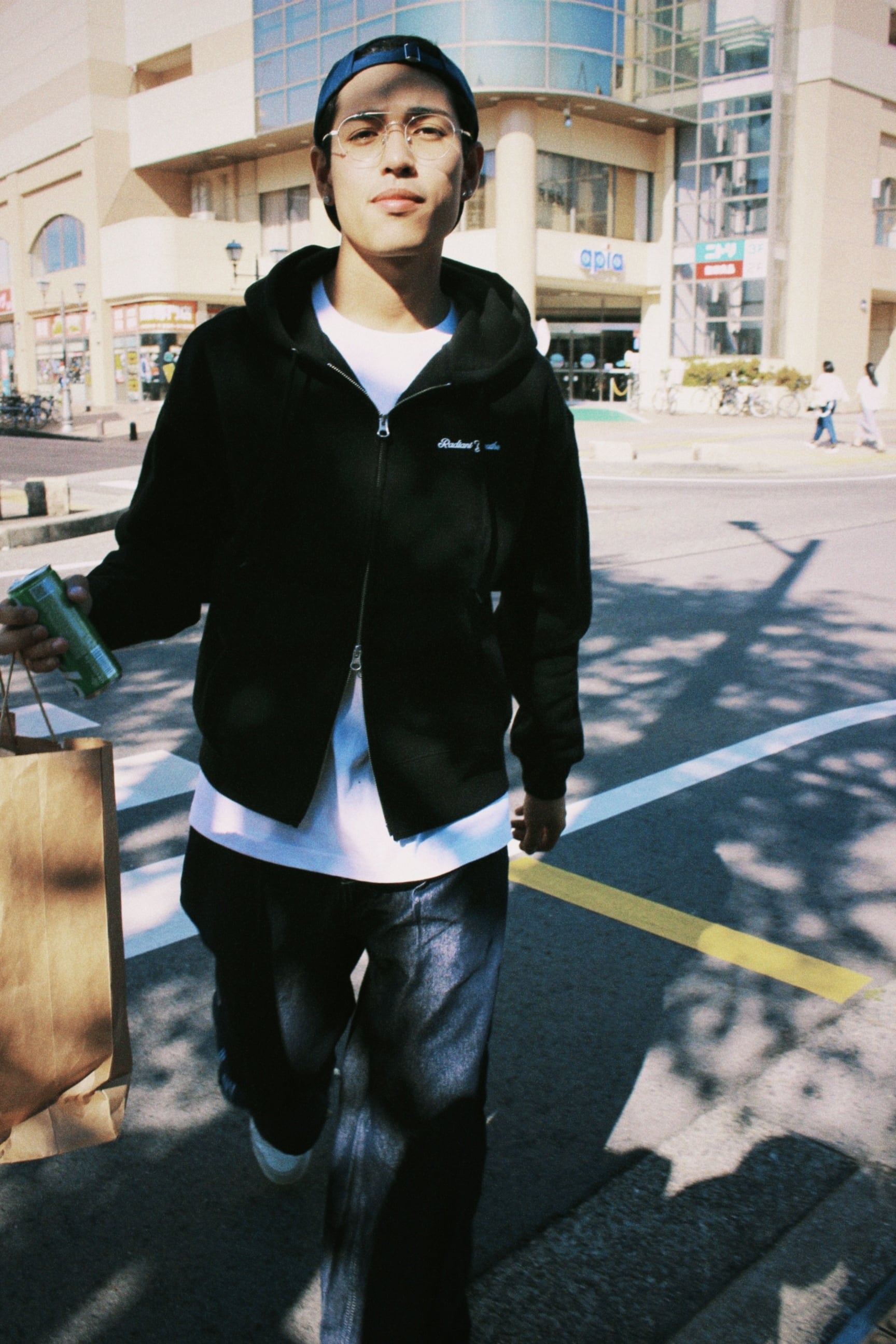 BASIC LOGO ZIP HOODIE