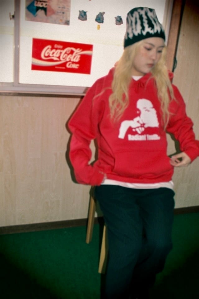 24 FACE LOGO PULLOVER HOODIE