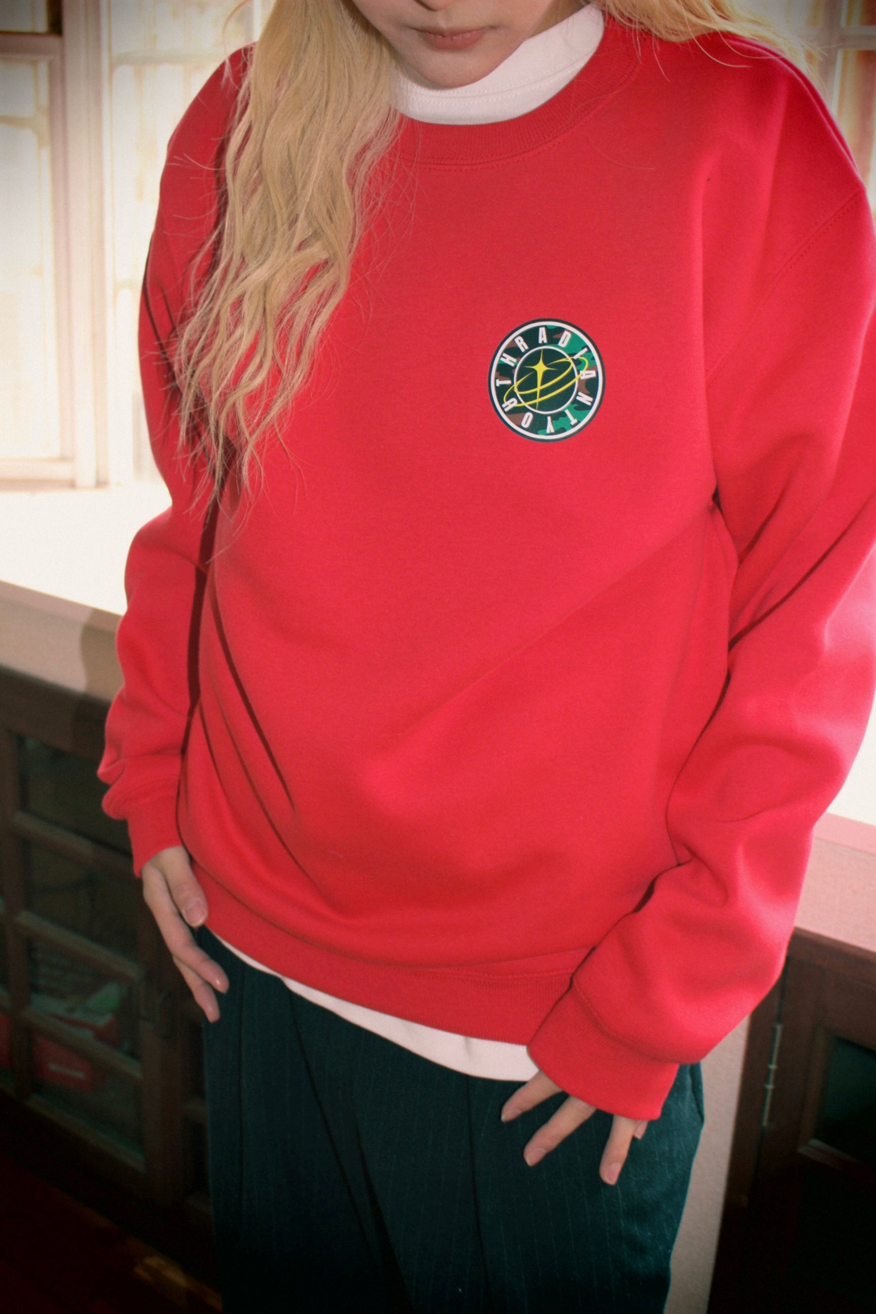 SPARKLE LOGO SWEATSHIRT