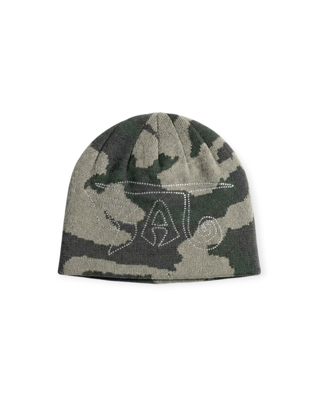 Rat Momogram Stone Camo Beanie