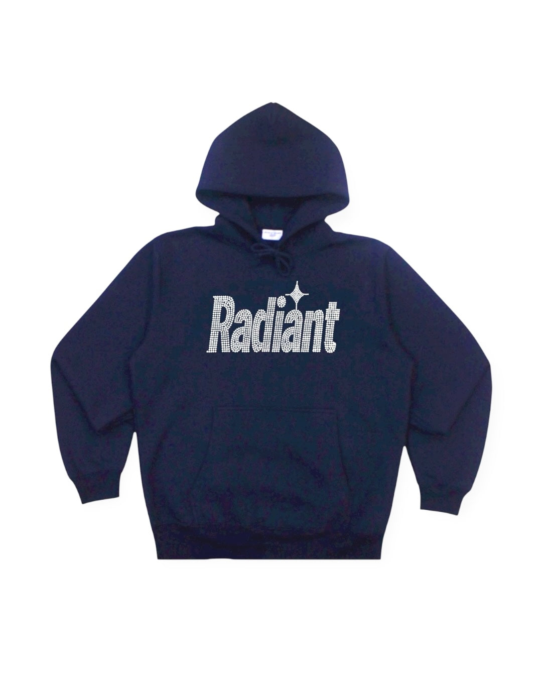 Radiant Youth ネイビー ロゴ付き パーカー Mサイズ All Product – Radiant Youth