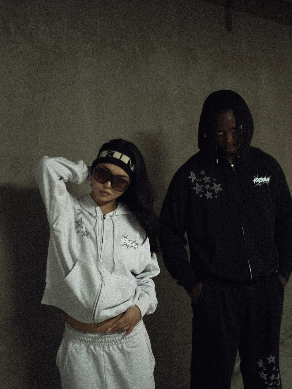 Broken Star Zip Hoodie